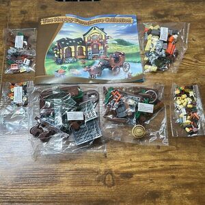 The Happy‎ Farmhouse Collection Building Bricks Set Cattle Wagon Bunny Animals